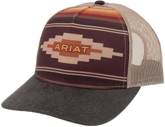 ARIAT WOMENS AZTEC LOGO TAN CAP