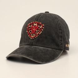 ARIAT WOMENS CHEETAH & BLACK CAP