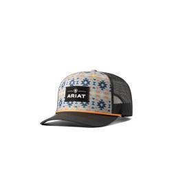 ARIAT MENS SOUTHWEST BLACK & MULTI COLOR CAP