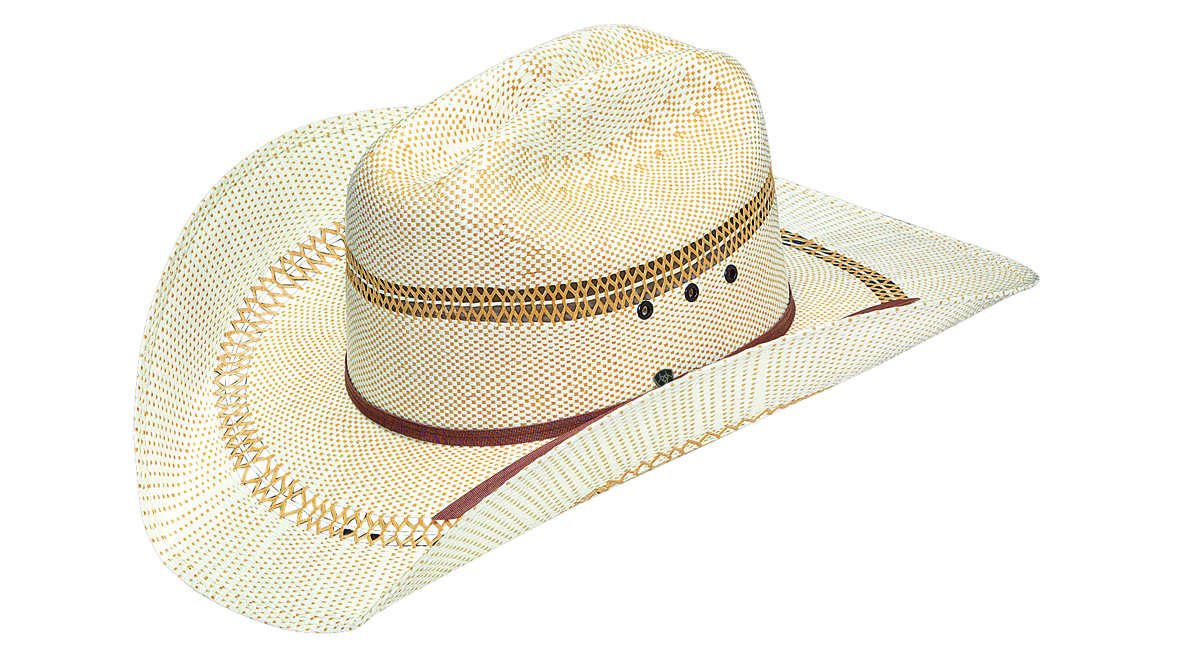 ARIAT MENS BANGORA BROWN BAND WESTERN HAT
