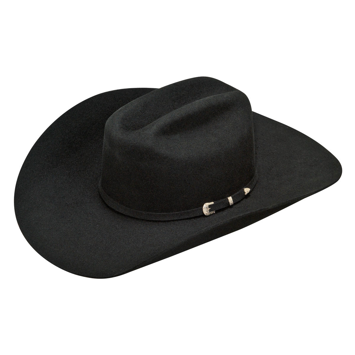 ARIAT MENS 2X BLACK WOOL HAT