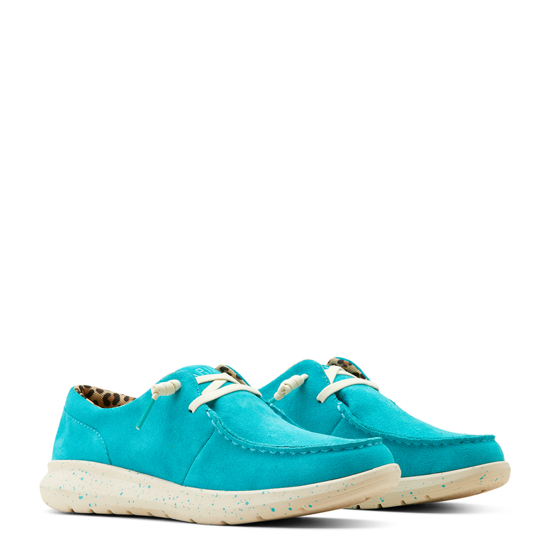 ARIAT WOMENS HILO TURQUOISE SHOE 