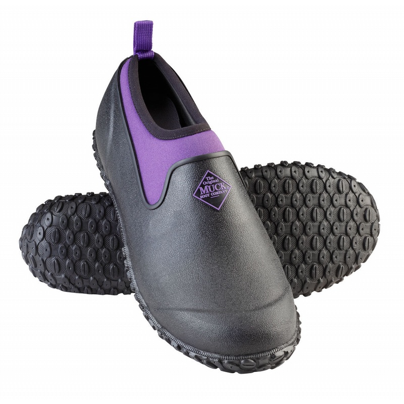 MUCK WOMENS MUCKSTER II LOW PURPLE BOOT 
