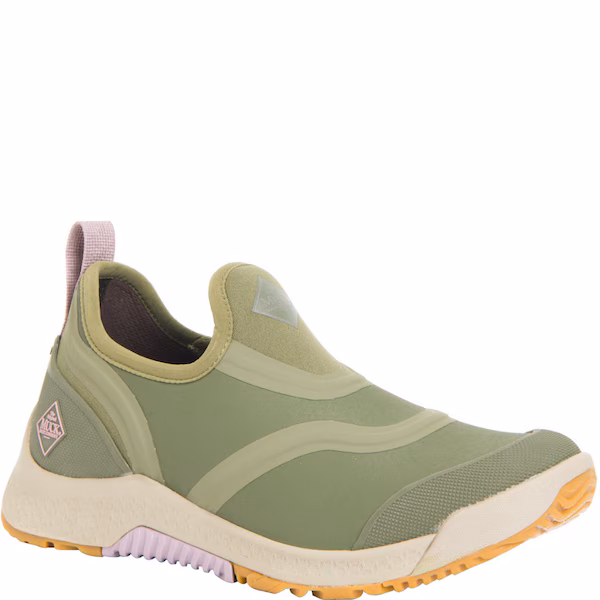 MUCK WOMENS OUTSCAPE LOW OLIVE BOOT 