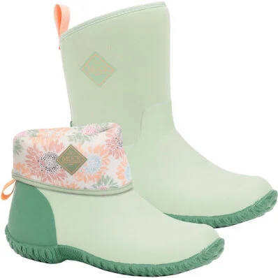 MUCK WOMENS MUCKSTER II MID GREEN BOOT