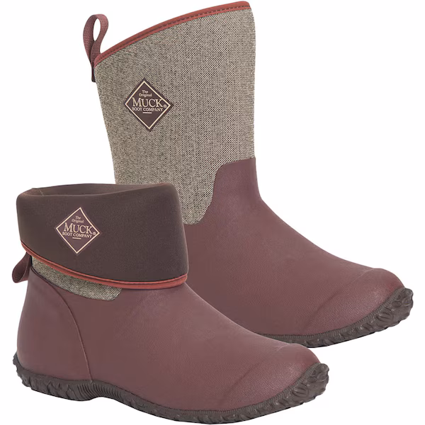 MUCK WOMENS MUCKSTER II MID PURPLE BOOT