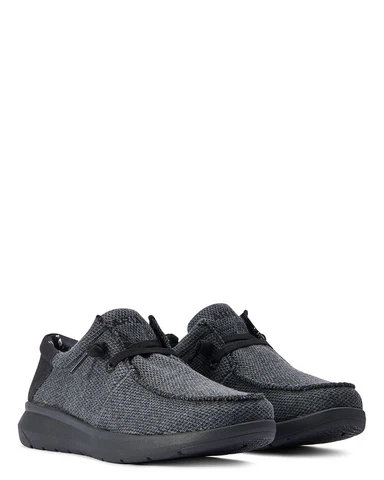 ARIAT MENS HILO SMOKE/BLACK SHOE