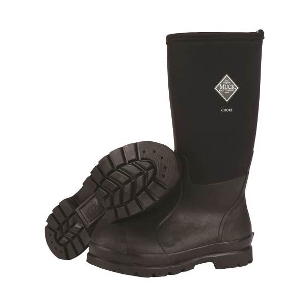 MUCK MENS CHORE CLASSIC HI BLACK BOOT
