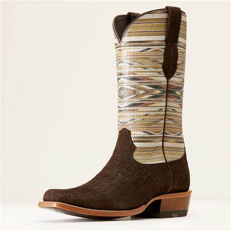 ARIAT MENS FUTURITY CHIMAYO CHOC HIPPO BOOT