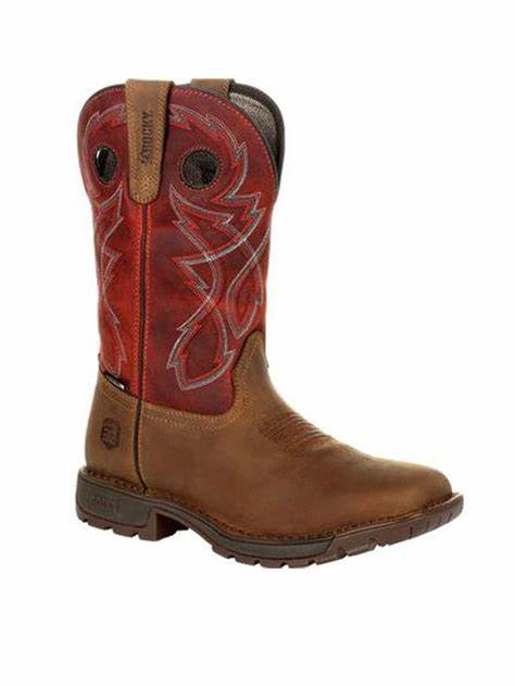 ROCKY 11" LEGACY 32 TAN RED BOOT