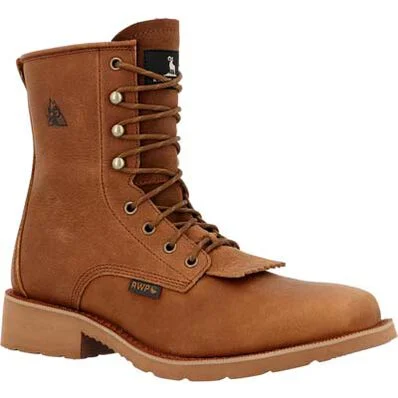 ROCKY MONOCREPE 8" COGNAC BOOT
