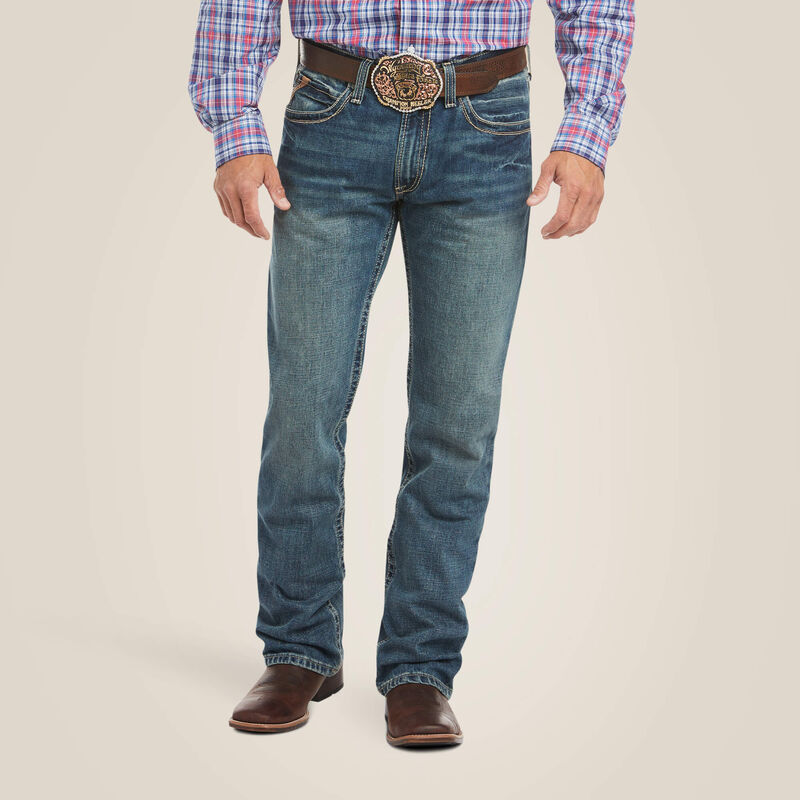 ARIAT MENS M4 BOUNDARY BOOTCUT GULCH JEANS